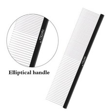 강아지용 알루미늄 그루머 빗 반려동물 헤어 브러시 고양이 개 그루밍 케어 16 cm 19 22cm, 1개