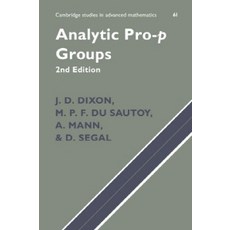 Analytic Pro-P Groups, Cambridge University Press