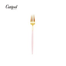 Cutipol GOA 粉紅金霧面不鏽鋼 17CM 甜品叉 葡萄牙手工餐具, 1個