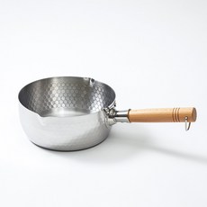 [JAJU/자주] 인덕션 겸용 간편 스텐 라면냄비_20CM(뚜껑미포함), 1개, 20cm