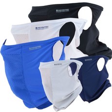 HOOT 여름 메쉬 자외선차단 넥워머 멀티스카프 마스크 얼굴햇빛가리개, 회색, 1개