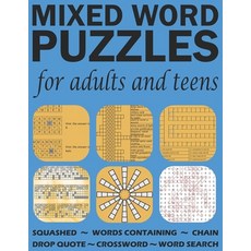 (영문도서) Mixed Word Puzzles for Adults And Teens: Fun and Vocabulary for Language Lovers Paperback, Independently Published, English, 9798352789643