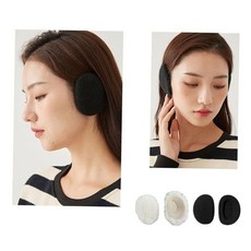 방한귀덮개 키밍 방한 귀마개 귀도리 귀덮개 라이딩 기본블랙 2p, 기본-블랙 2p