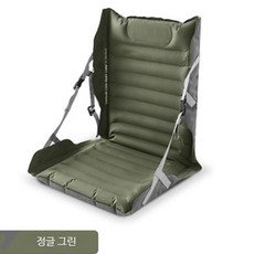 접이식 에어매트 의자 휴대용 캠핑 차박 다용도 공원 해변, D. 정글 그린 60cmx8cmx8cm