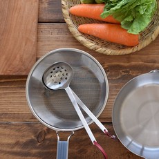 아이자와 공방 스텐 국자 타공국자 소스국자 5종 오늘출발 키친툴 작은 국자 서버용 테이블서버, 타공국자(대)