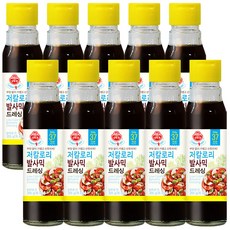 오뚜기 LIGHT JOY 저칼로리 발사믹 드레싱, 205ml, 10개