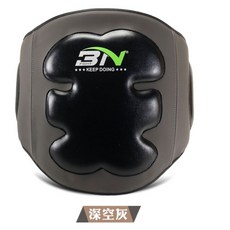 BN 拳擊護胸護腰靶 泰拳散打格鬥搏擊訓練護具, 1個, BN護腰靶 深空灰色
