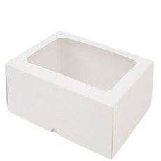 루비온 생일 답례품 선물포장 간식꾸러미 과자선물세트, 화이트 - 중