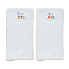 [뽀뜨로] 순면100% 오가닉침받이(일반형)-2가지, 화이트, 2개