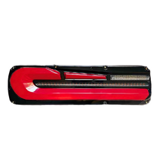 汽車C字造型LED尾燈 高亮度安全警示燈 耐用易安裝 提升車輛外觀, 1個, 12V尾燈一對(左+右)出貨