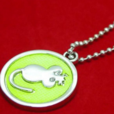 강아지 인식 표 고양이 이름표 펜던트 반려동물 인식 표 애견 목걸이 강아지산책 장식 외출 산책 용품