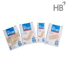 한의 (대일밴드정품)클릭밴드모음 표준 덕용 혼합 대형 일회용밴드 기본형 상처밴드 반창고 살색밴드 상처치료, 1세트