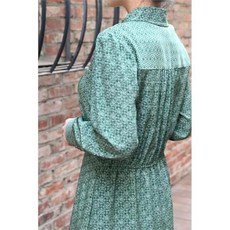 비꼴리끄 비꼴리끄실크 프린트 스텐카라 원피스 488379