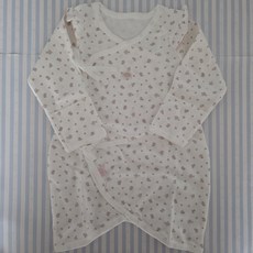 타티네쇼콜라 레나배냇가운#국내제조 무형광 순면#신생아 외출복#정상가 49.000원#출산 임신 축하선물