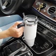 대용량텀블러 스텐텀블러 대용량보온병 손잡이 890ml 보온보냉텀블러, 오 그래, 1개