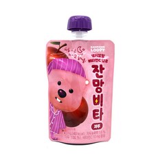 잔망루피 과채음료 자두 잔망비타, 40개, 100ml