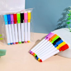 8색 형광펜 세트 선명한 색감 부드러운 필기감 수성잉크 컬러마카 다용도 학용품 하이라이터