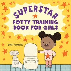 (영문도서) Superstar Potty Training Book for Girls Paperback, Rockridge Press, English, 9781638783855