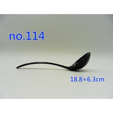 山玉利 美耐皿湯匙, 詳見包裝, 詳見包裝, 114(黑)