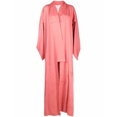 안젤로 빈티지 컬트 중고 1970's 플로럴 자수 카프탄 코트