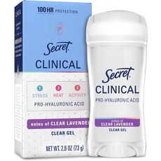 시크릿 클리니컬 스트렝스 데오드란트 2.6 oz, 73g