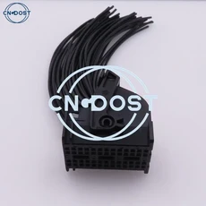 암수 자동차 전기 케이블 소켓 AC 어셈블리 와이어링 하네스 커넥터 52 핀 967287-1, 02 1set male female