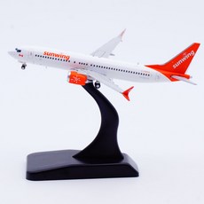 JC Wings 캐나다 선윙항공 B737 MAX8 비행기 모형 다이캐스트 1:400, C-FMXA LH4314