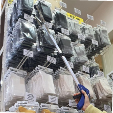 접이식 신발정리 쓰레기 청소 긴집게, 1개, 상세페이지 참조