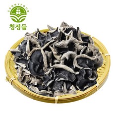 청정들 건목이버섯 1kg 특상품 흑목이 목이버섯 마른 말린 모기 건나물, 1개, 500g