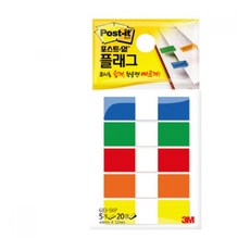 업위드 3M 포스트잇 플래그 683-5KP 사무용품 분류라벨 인덱스스티커