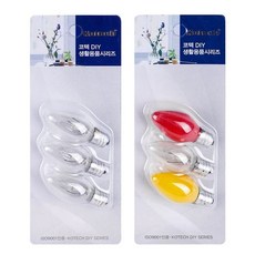 (SM)코텍 고추 전구 3p (색상랜덤) (465181), 1개