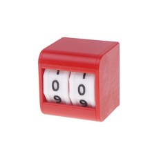 탁상 보드 게임에 적합한 읽기 쉬운 디스플레이를 갖춘 작고 튼튼한 게임 점수판, Two digits, Red