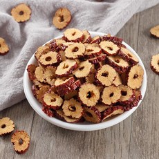 하이완 대추 칩 차 건 절편 링 말린, 5개, 1개입, 500g