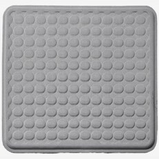 책상 의자 여름용 사각 쿠션 젤리 통풍 쿨방석 그레이 자동차시트