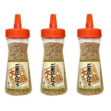 미유키 산업 참깨 마늘 병 110g (3 개)