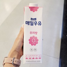 매일 0% 무지방우유, 900ml, 3개