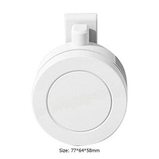 미니 허리 개인 쿨러 충전식 여름 야외용 클립 3단 휴대용 에어컨 USB 냉각 조절식, White B, 1개