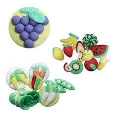 [훈민] 건강한 과일 채소 비누 만들기 1인 솝클레이 3종 어린이 미술 교습소 야채 공부 방과후, 향기 과일