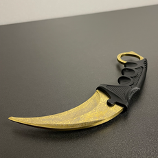 주나사 연습용 카람빗 나이프 날 없는 둔한 발리송, 프레스티지, 1개