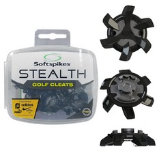 藍鯨高爾夫 SoftSpikes STEALTH【一字鞋釘】高爾夫鞋釘 (18顆/盒), 1個