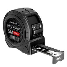 수입 고래 2 고급 흑금 줄자 5m/7.5m 금속줄자, 5m, 1개