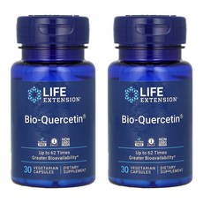 라이프익스텐션 바이오 퀘르세틴 30정 Life Extension Bio-Quercetin, 2개
