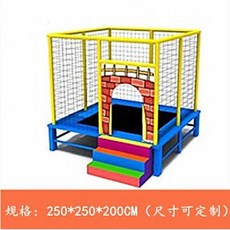 대형 트램폴린 펜션 점핑 머신 키즈카페 어린이집 방방이, 2 02 모델, 1개