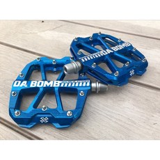 DA BOMB DOUBLE CROSS 登山車踏板, 藍色, 1個