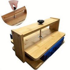 巨匠工廠辦公室手動竹製書籍壓裝機，書籍裝訂DIY手工藝防爆，穩固耐用，操作簡單，提升效率與品質, 1個, 機書籍裝訂的手動壓裝機與DIY手工藝防爆