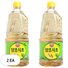 오뚜기 양조 식초, 1.5L, 2개