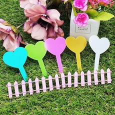 하트식물이름표 다육