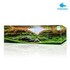 모비딕 열대어 거북이 파충류 키우기 클린 어항 + 뚜껑 + 매트 세트 S-900, 1세트, 혼합색상