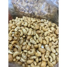 烘培腰果 - 健康休閒零食, 1個, 鹹味烘培腰果(中顆),一斤/600克