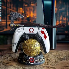 래미리아 갓 오브 워 게임 컨트롤러 패드 거치대 God of War, 1개, 내구성 레진, 리바이어던 액스